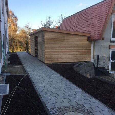 Lärche Rhombus Häuschen